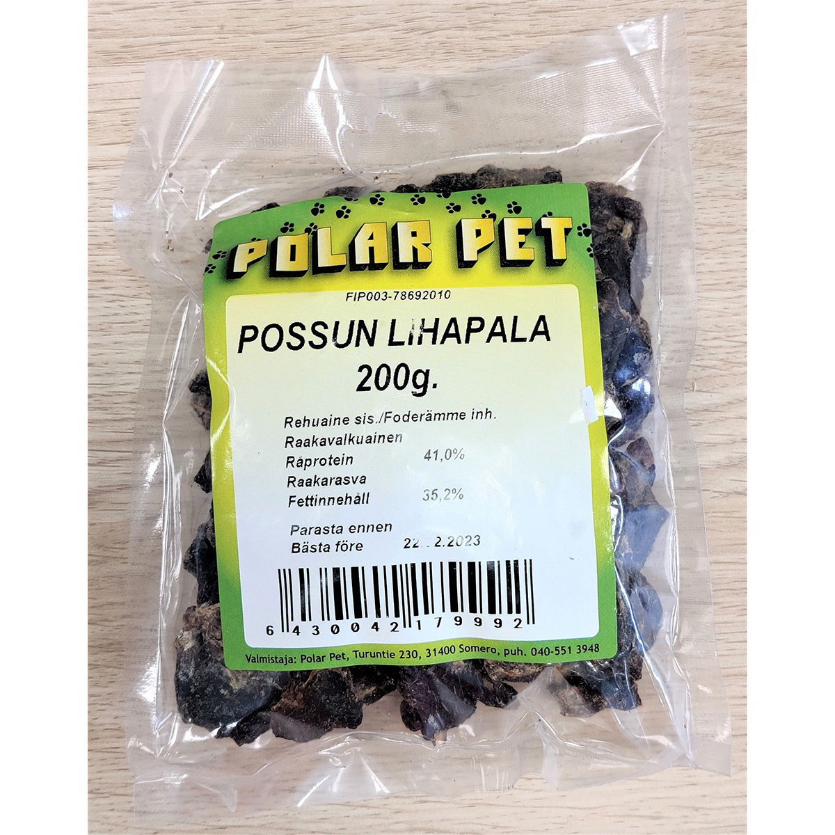 Polar Pet Possun lihapala 200g