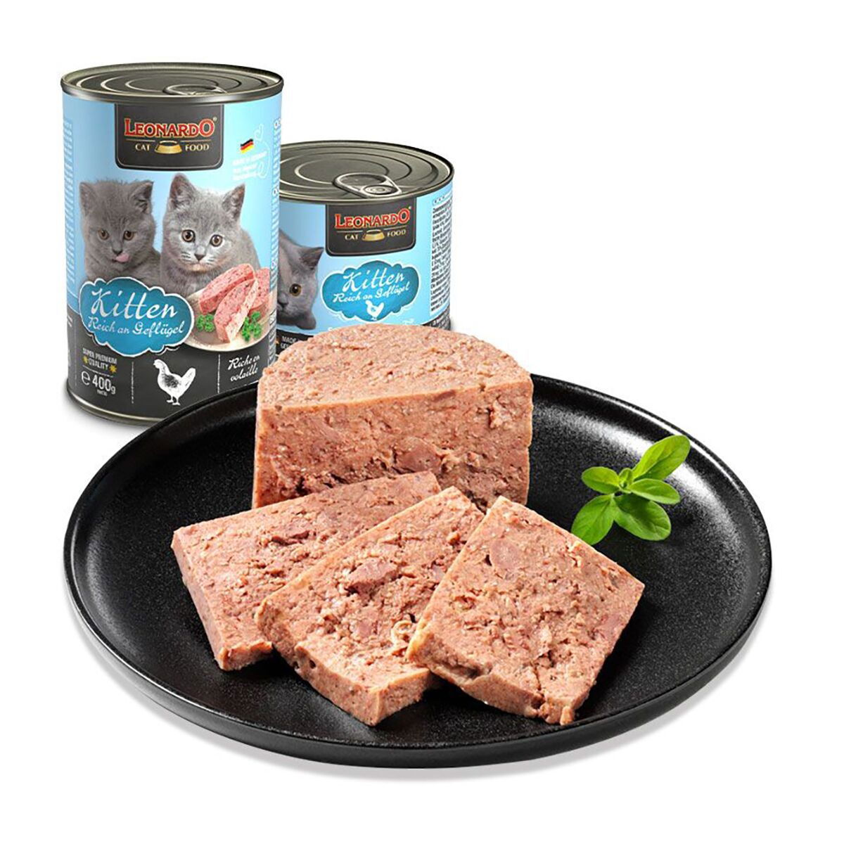 Leonardo Kitten Rich in Poultry 