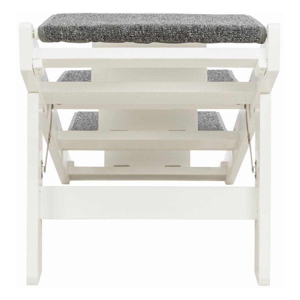 Koiran ramppi ja portaat Trixie, valkoinen