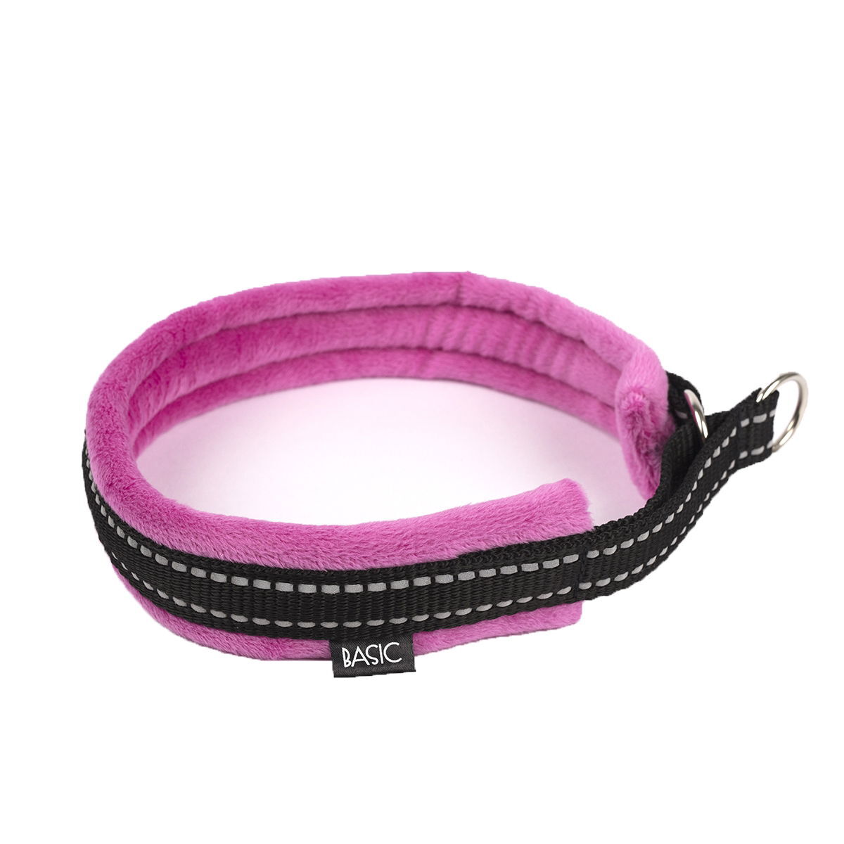 Basic Cosy puolikiristävä panta Pinkki