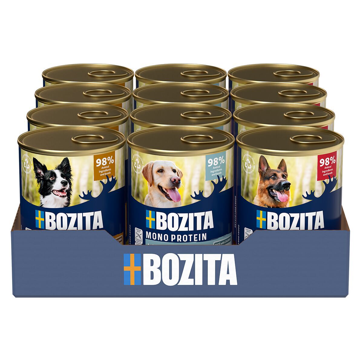 Bozita Dog Pate Mix tray  12x400g
