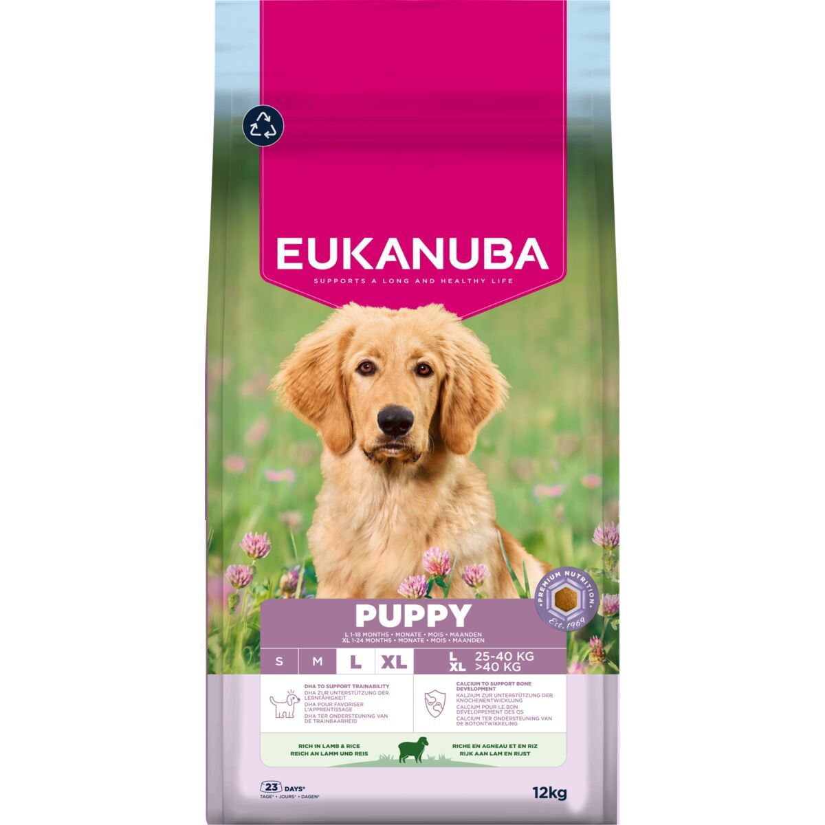 Eukanuba Puppy & Junior Large Breed Lamb & Rice