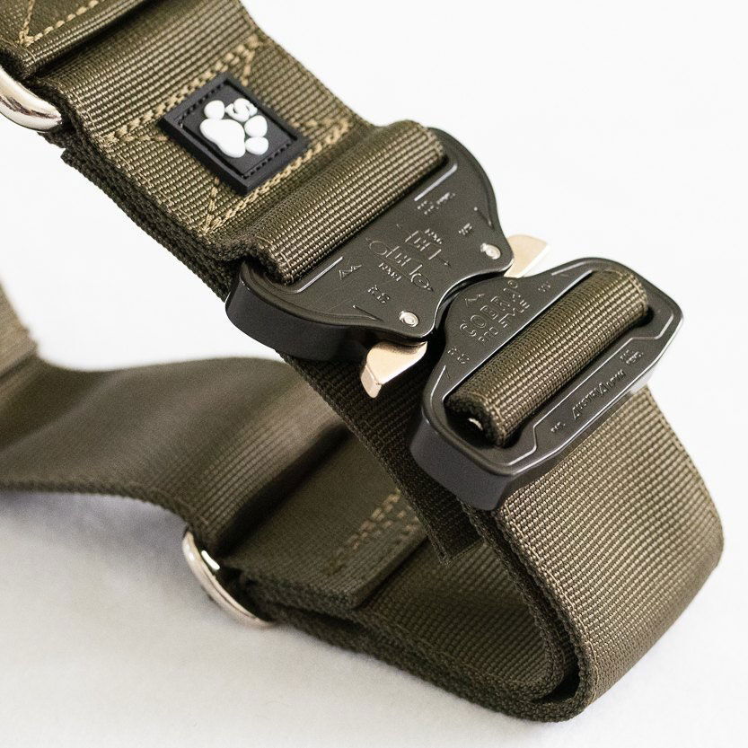 Salmiakkitassu Cobra-kahvapanta 50 mm, oliivi