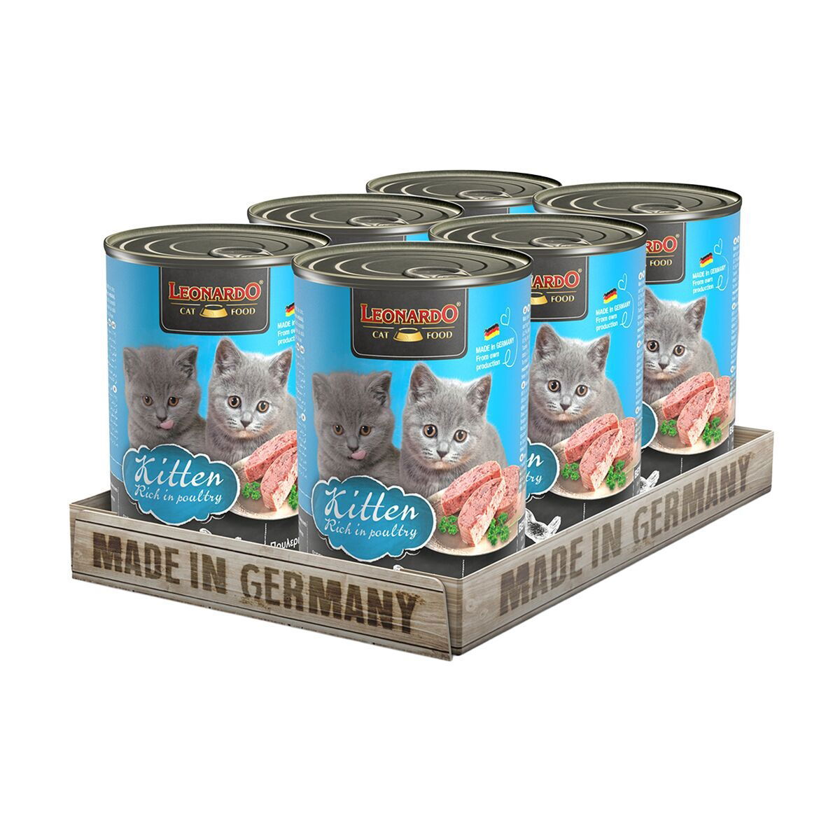 Leonardo Kitten Rich in Poultry 