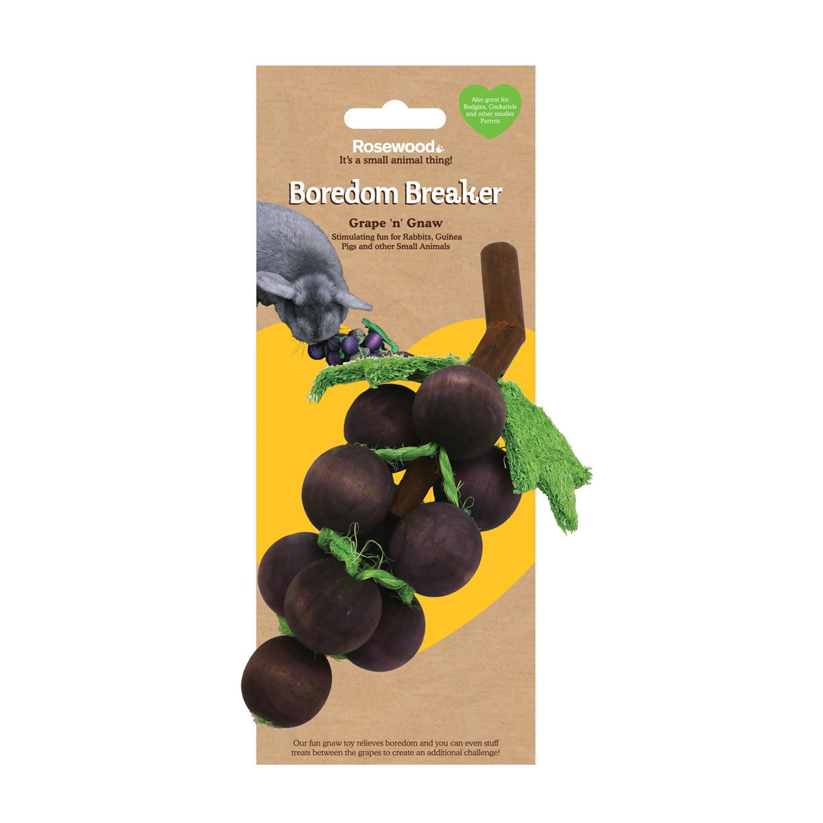 Rosewood Grape 'n' Gnaw jyrsintälelu