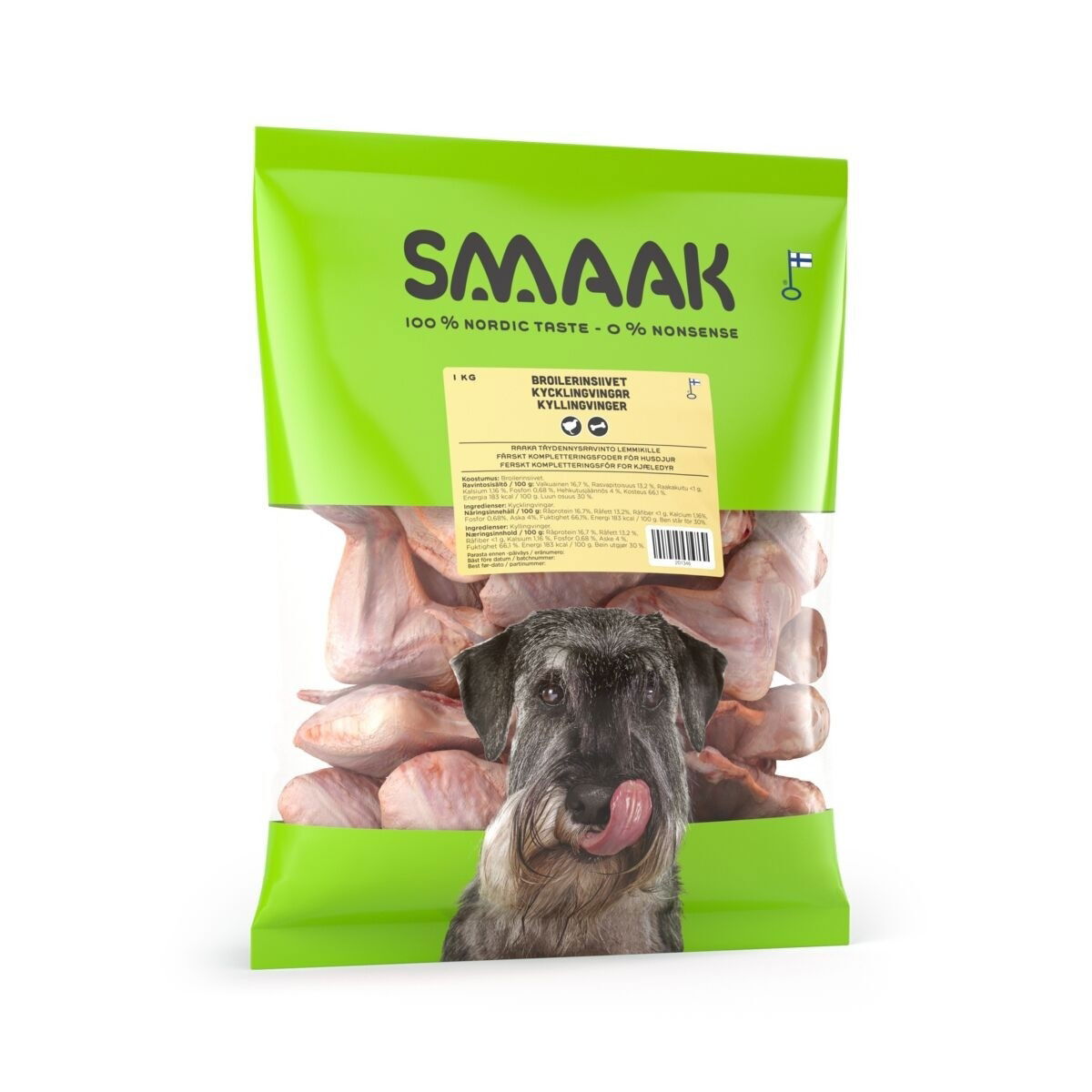 Smaak Raw broilerinsiivet 1kg