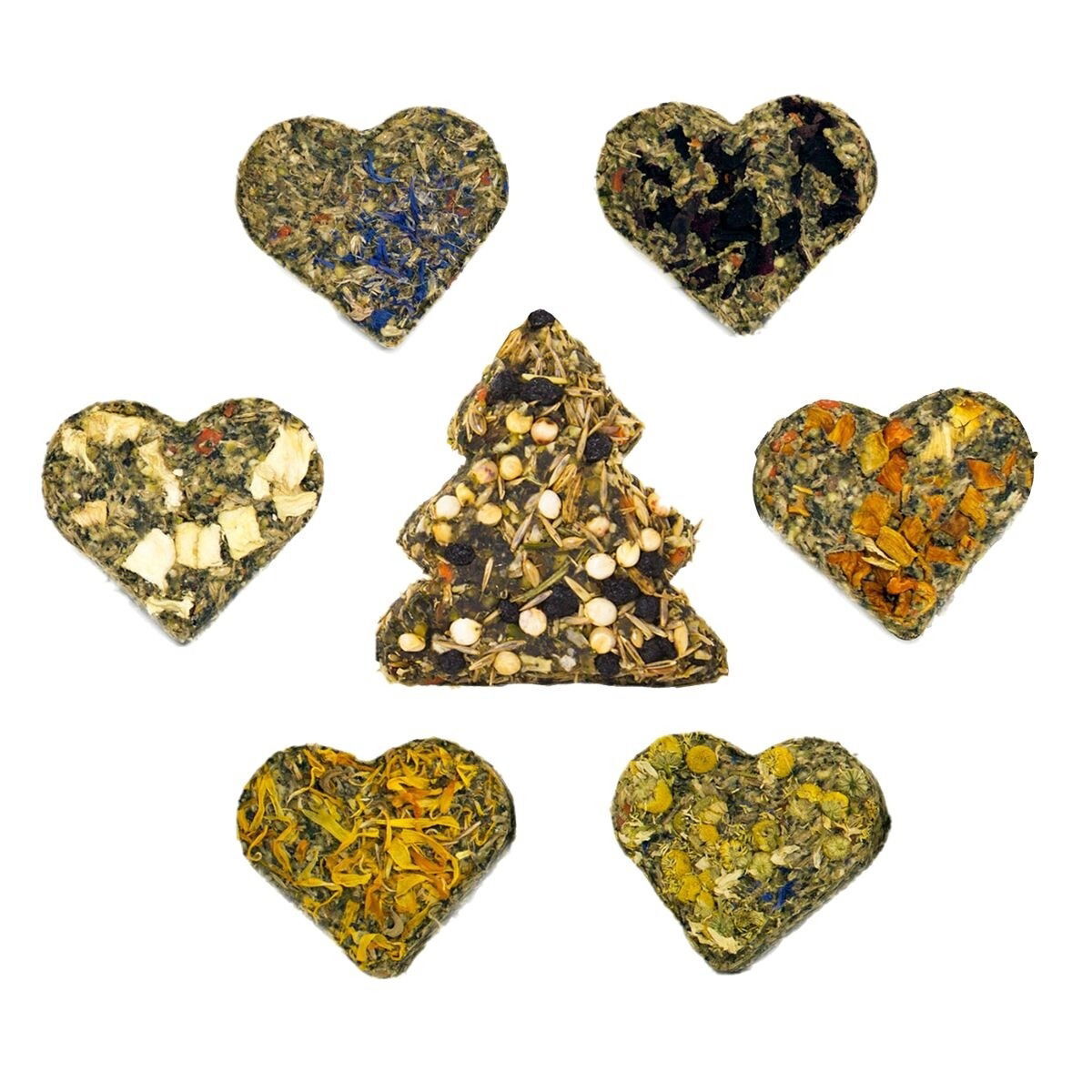 JR Farm viljaton joulukalenteri kaneille ja jyrsijöille