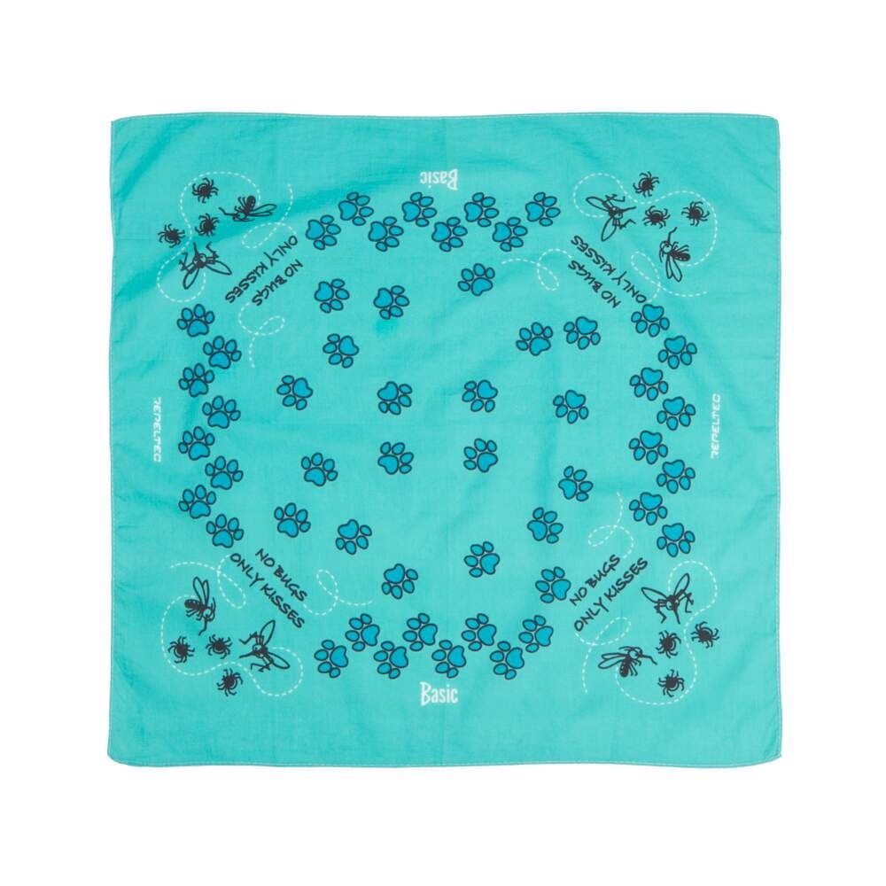 Basic Repeltec Bandana huivi petroolin vihreä