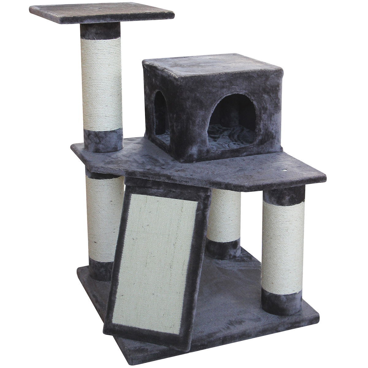 Little&Bigger raapimapuu Fortis harmaa