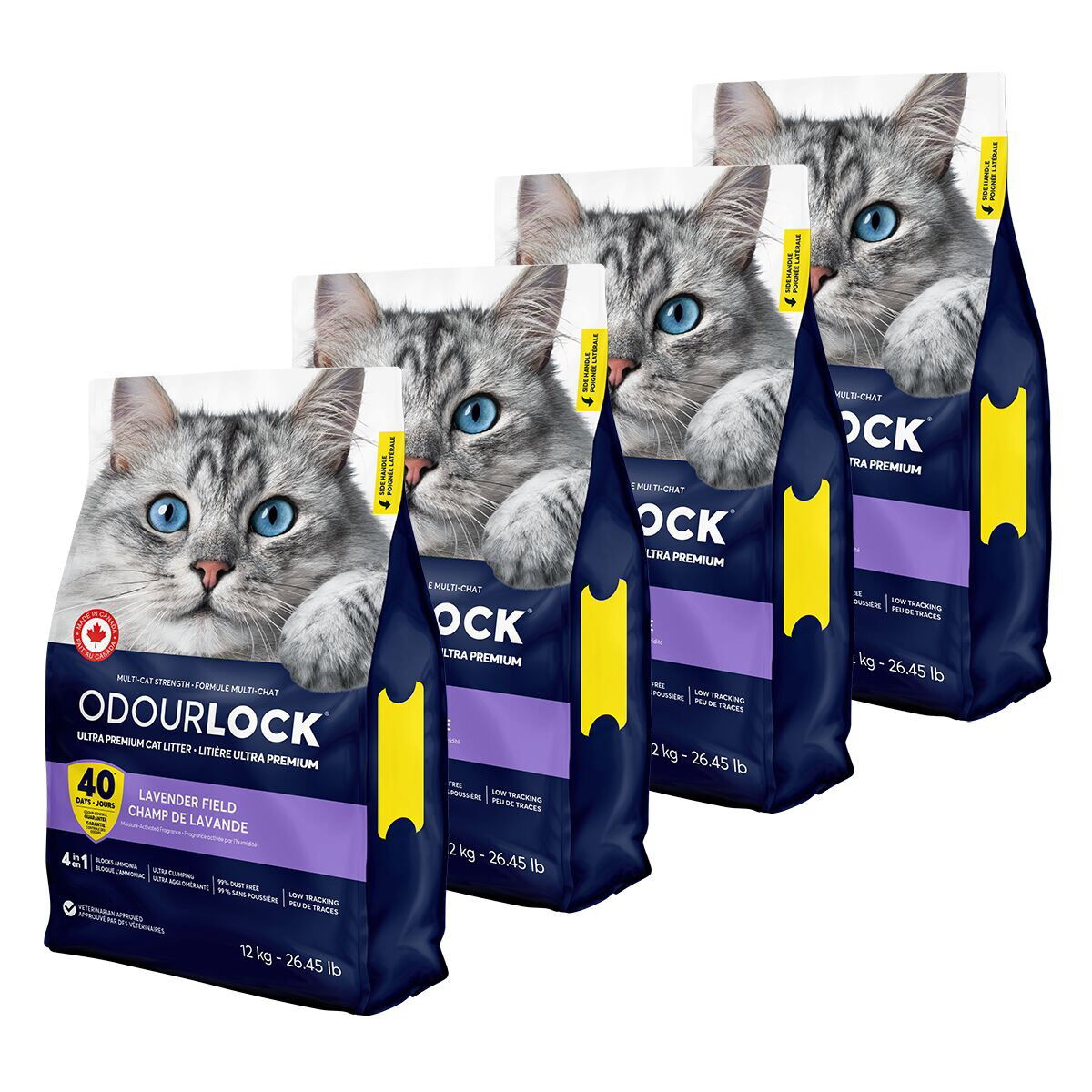 Odourlock Lavender Field 4 x 12 kg