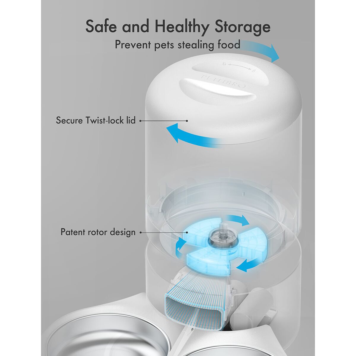 Petlibro Granary Dual Food Tray 5L