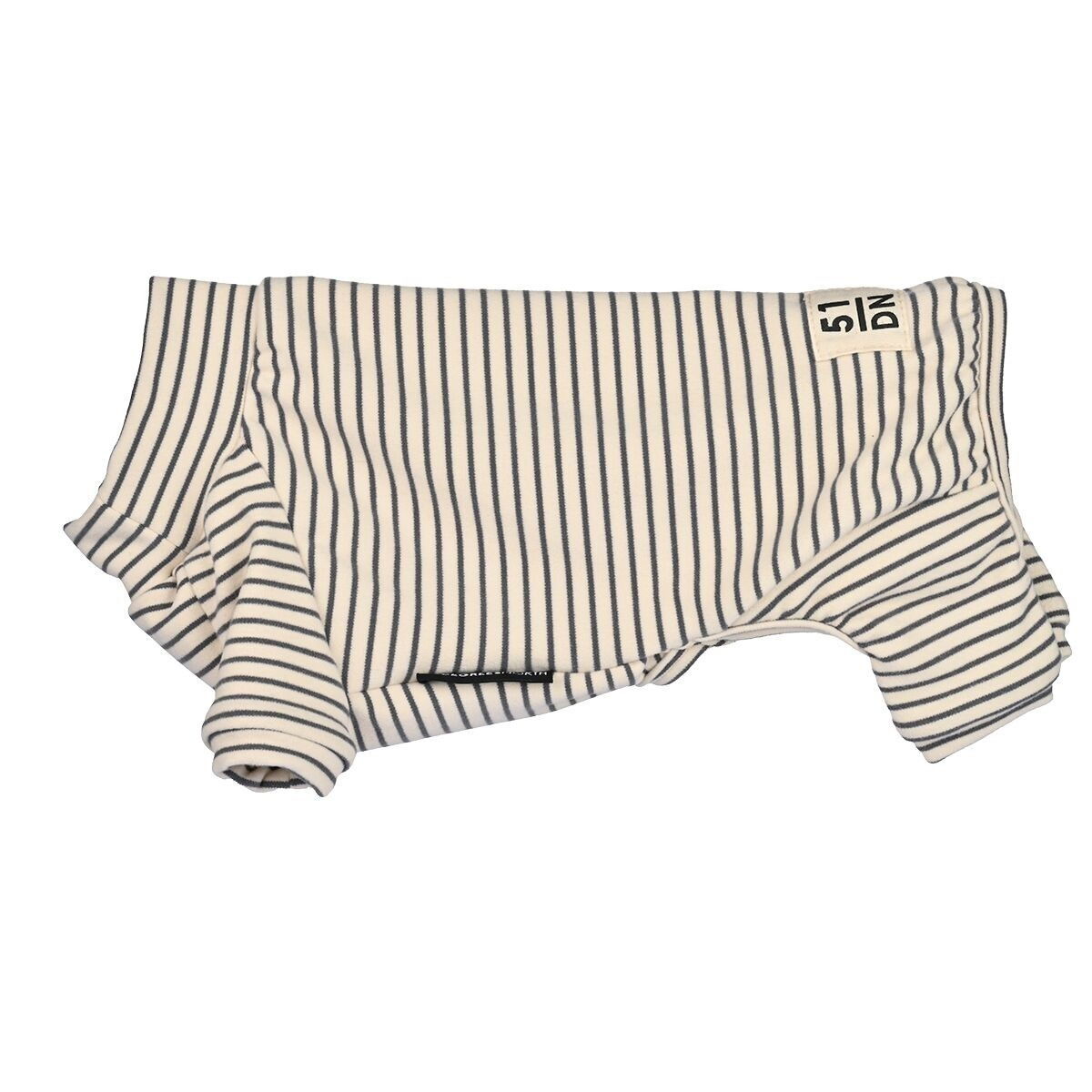 51 Degrees North Sweet dreams PJ, grey stripes