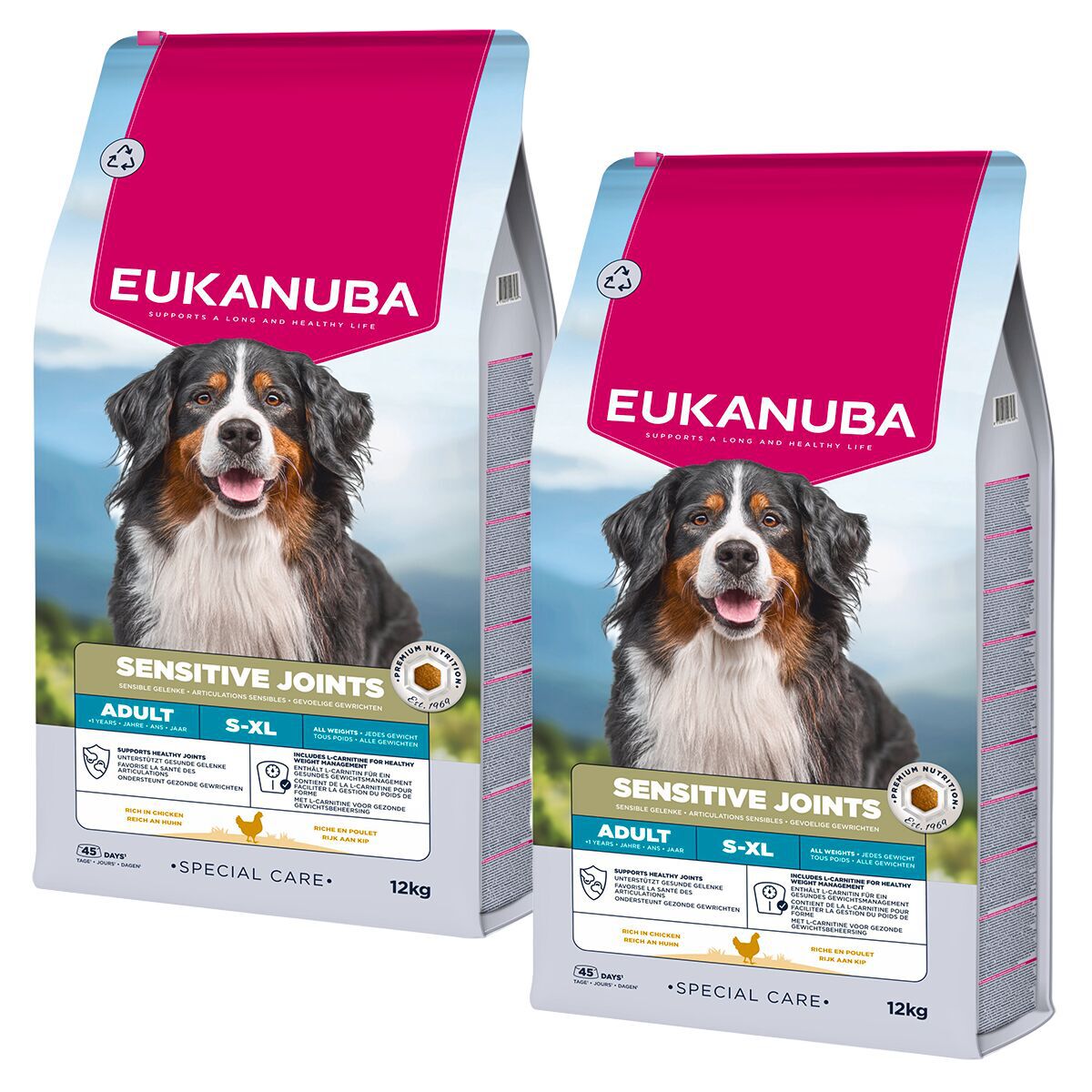 Eukanuba DC Adult  Sensitive Joints 2 x 12kg