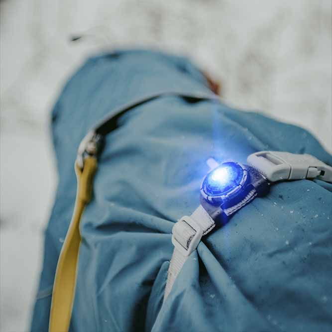 Orbiloc Dual Safety light