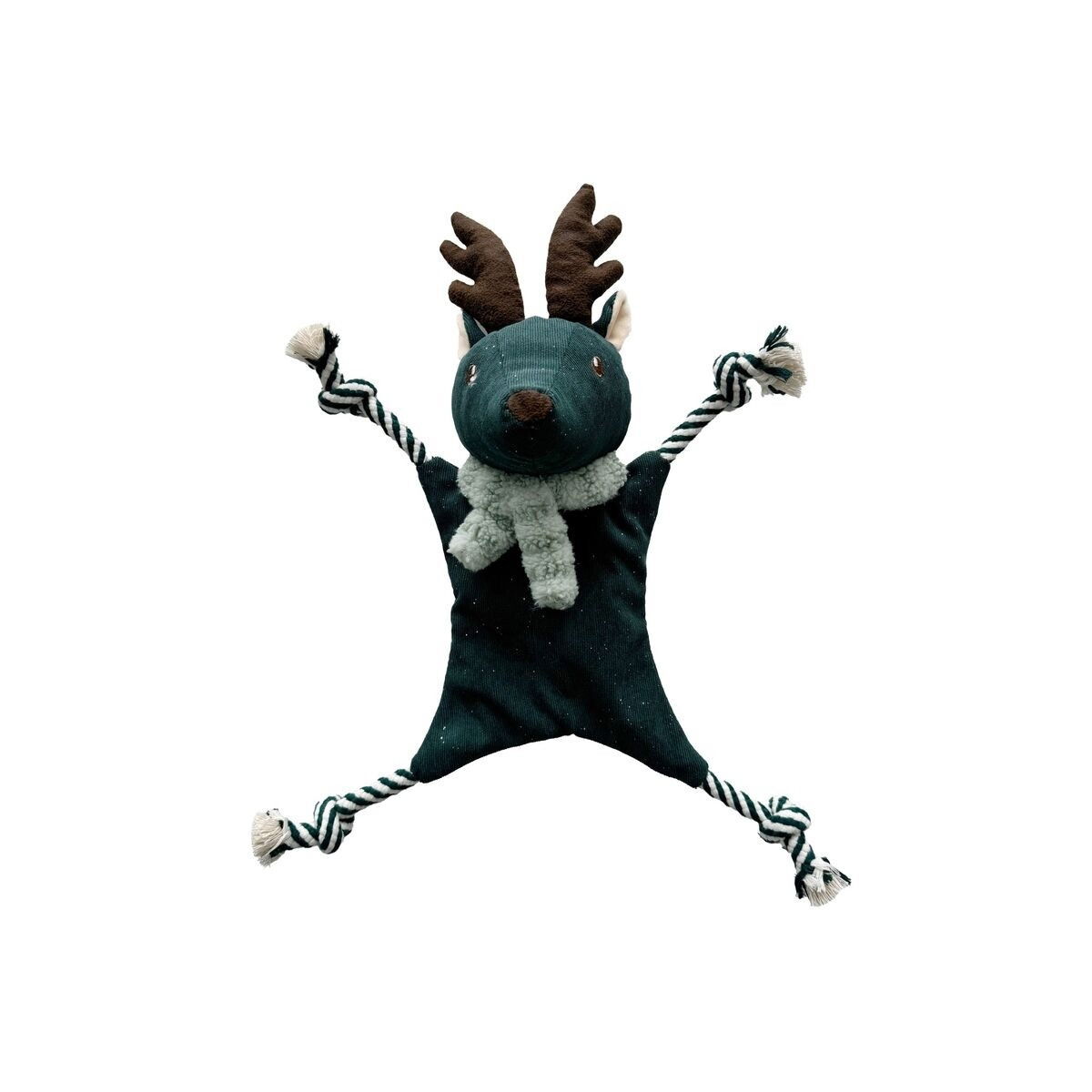 Bark-A-Boo Evergreen crinkly flatty rope peura