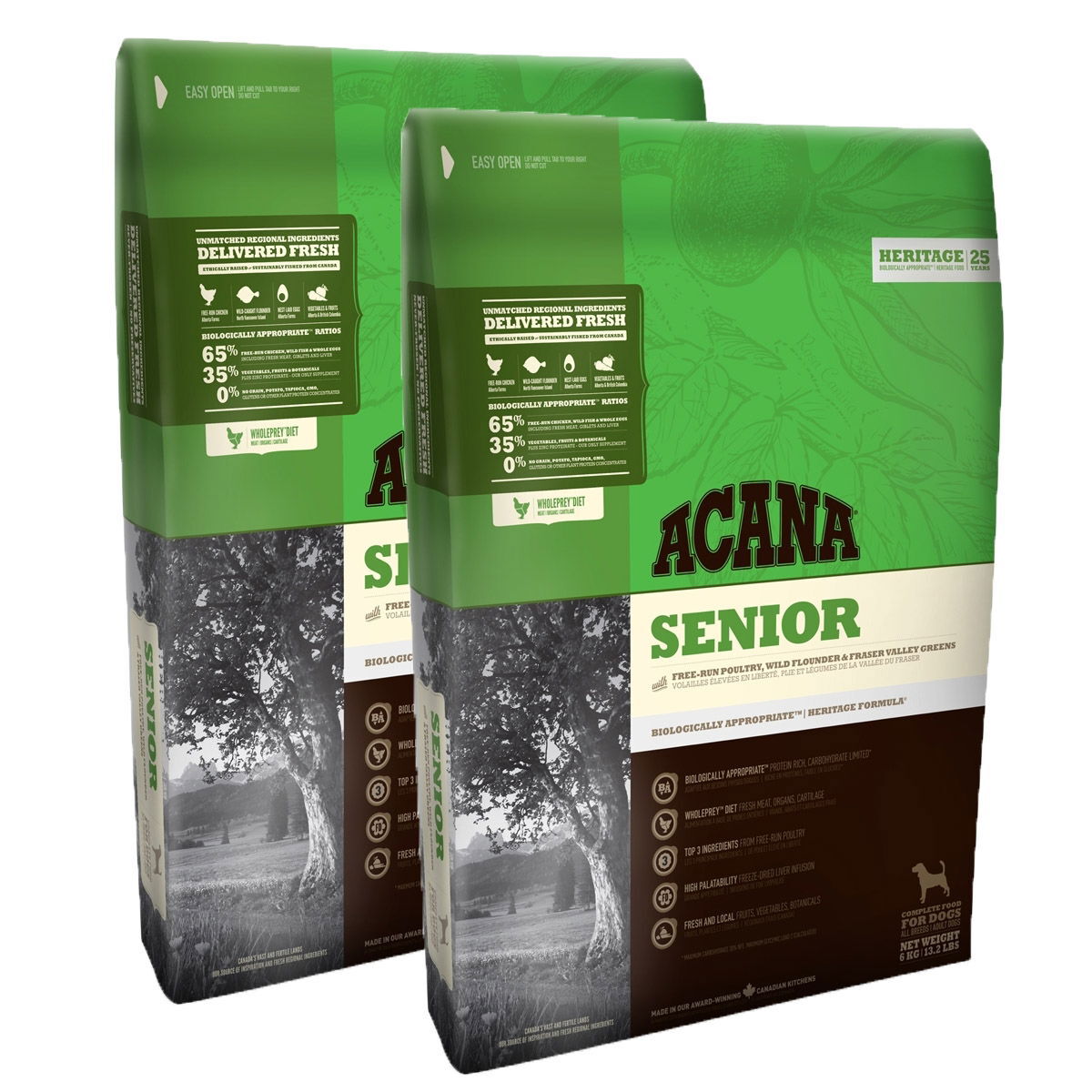 Acana Dog Senior 2 x 11,4 kg