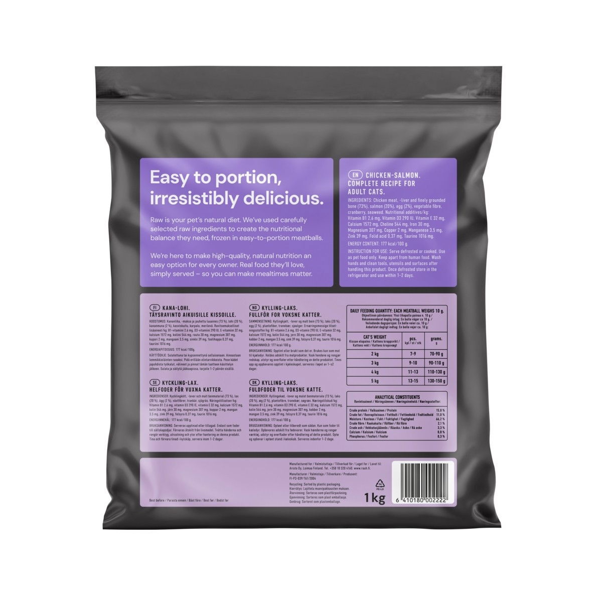 Nutrmient by Rauh Kana-lohipulla kissoille 1kg