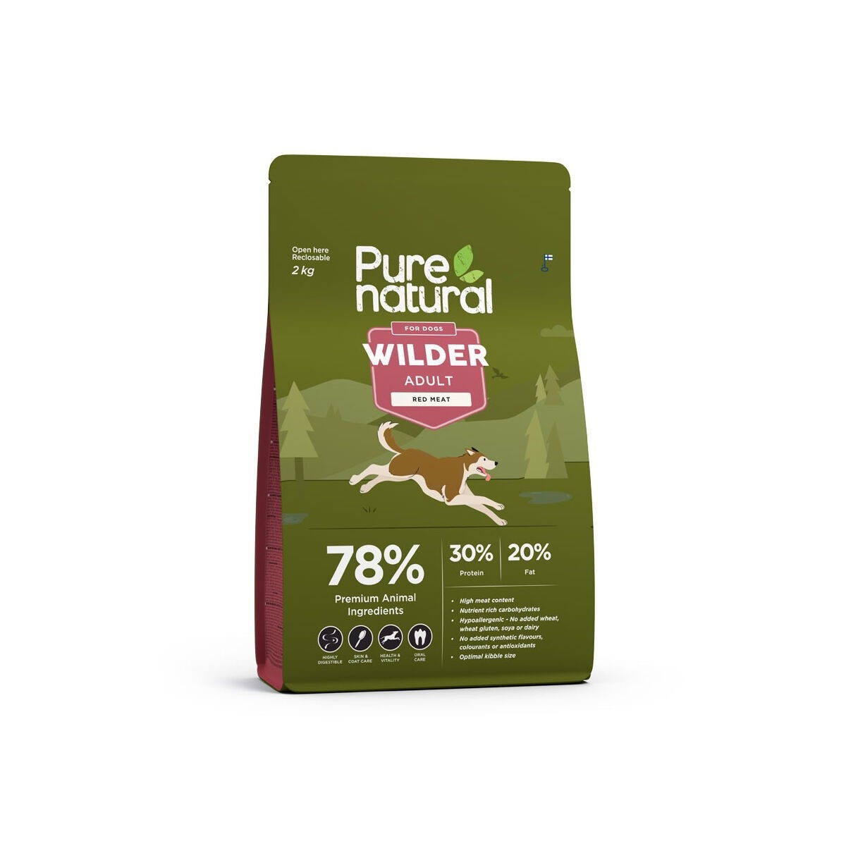 Purenatural Wilder Dog Adult Red Meat