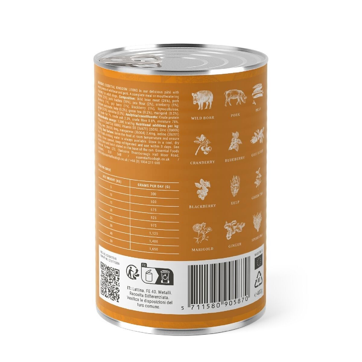 ESSENTIAL KINGDOM LIVING PATÉ 400g