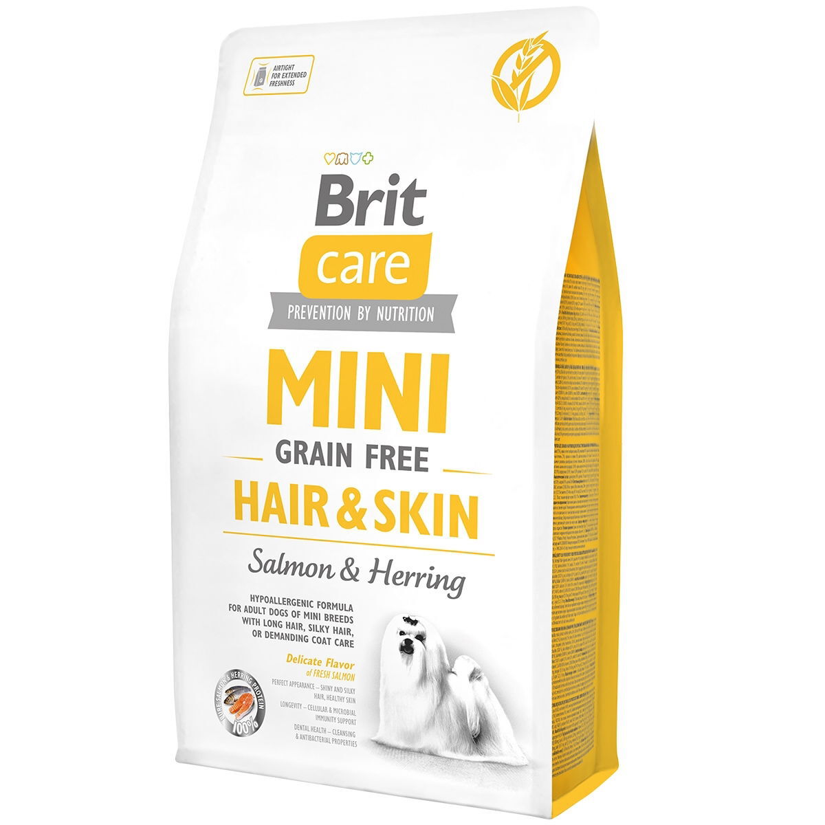Brit Care Mini Grain Free Adult Hair & Skin 
