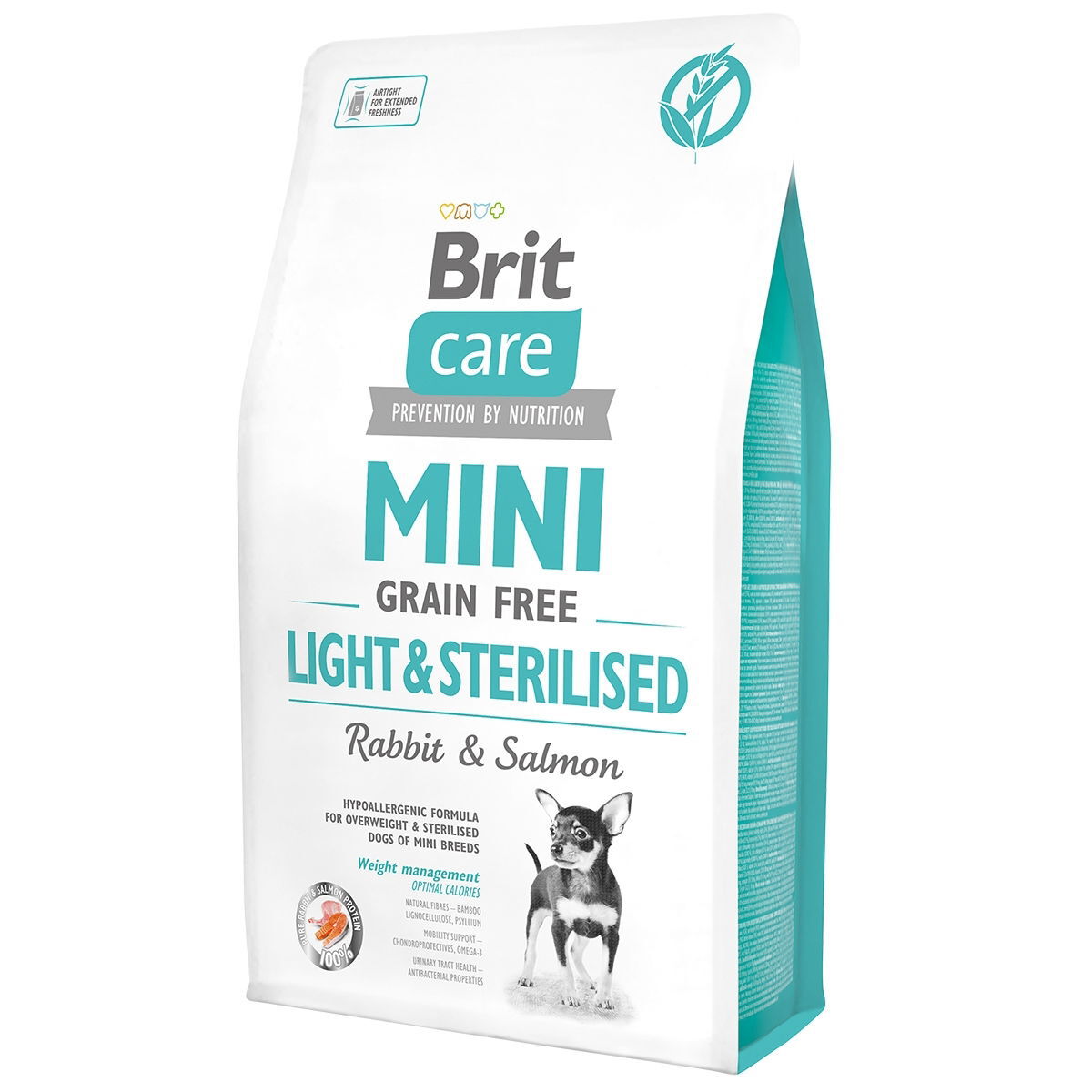 Brit Care Mini Grain Free Light & Sterilised 