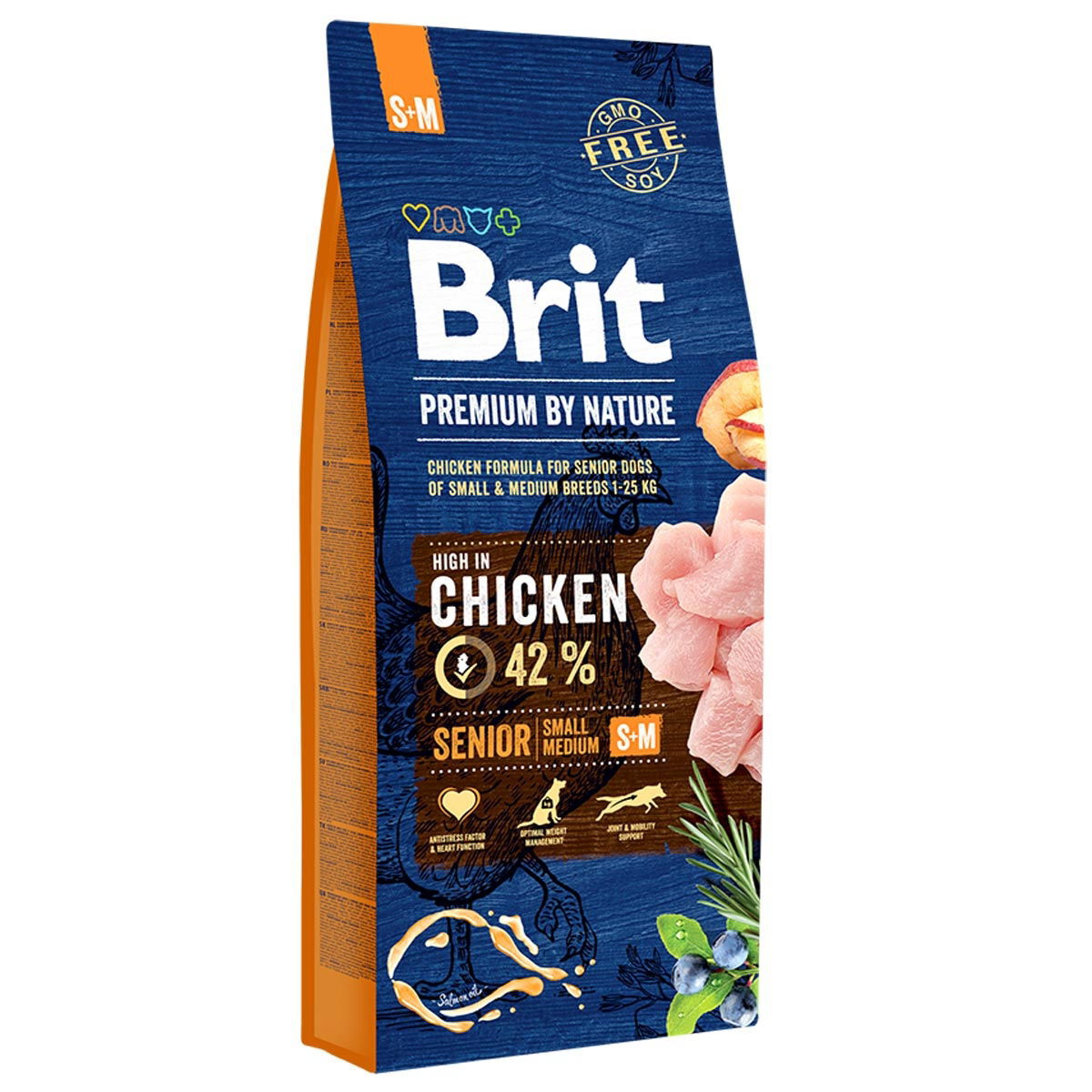 Brit Premium by Nature Senior S+M 15kg