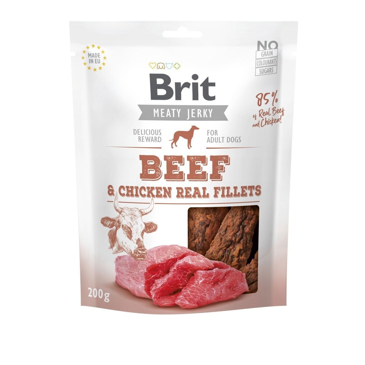 Brit Care Jerky naudanlihafile   