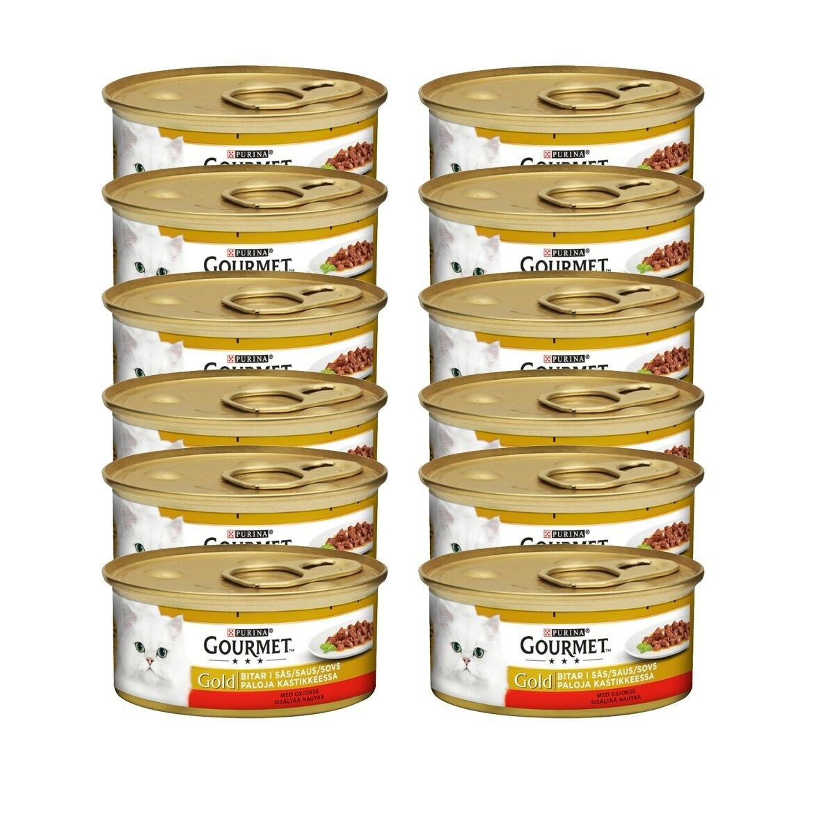 Gourmet Gold Nauta kastikkeessa 12x 85g