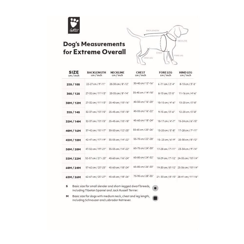 Hurtta Extreme Overall haal 35S karh.v