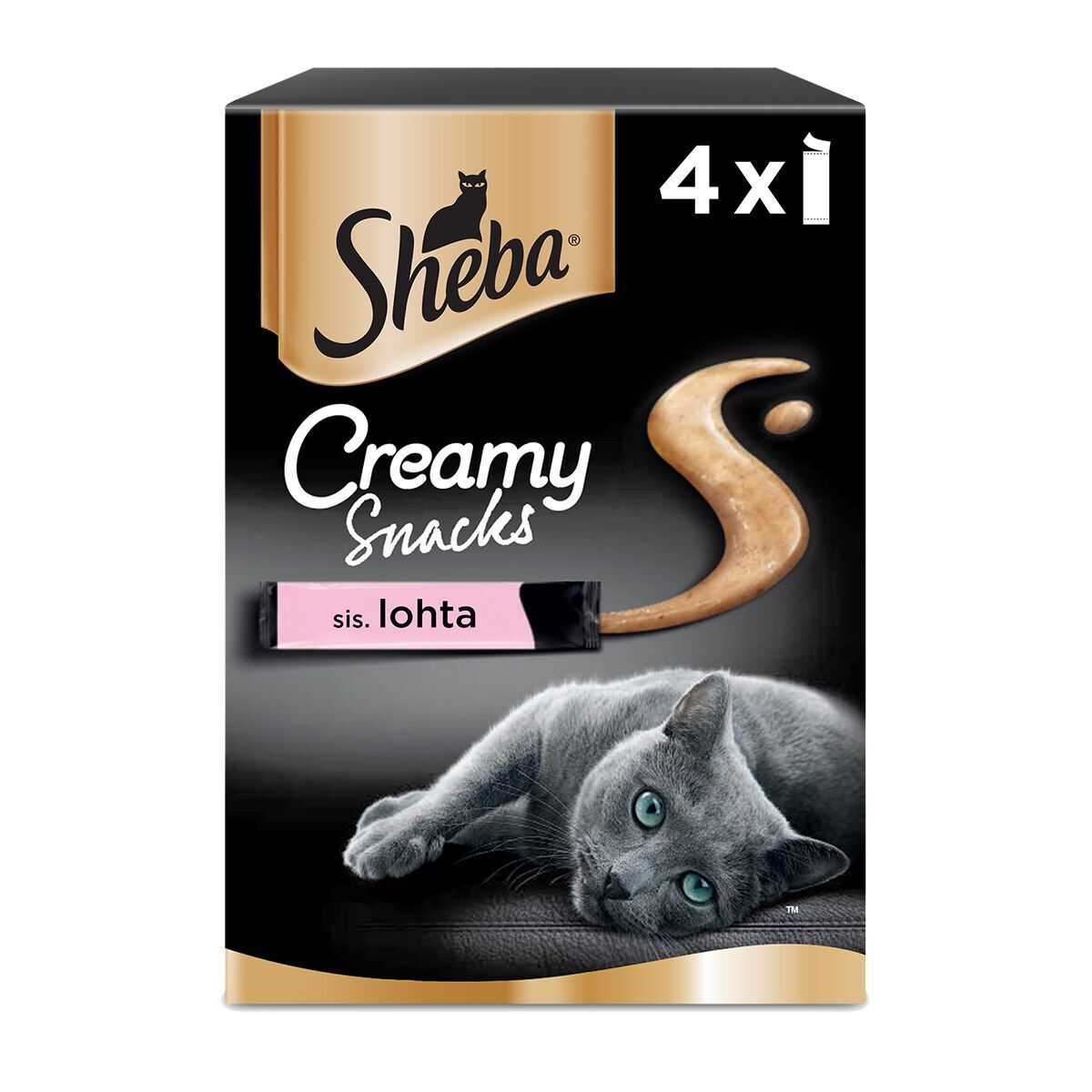 Sheba Creamy Snack Salmon 4x12g