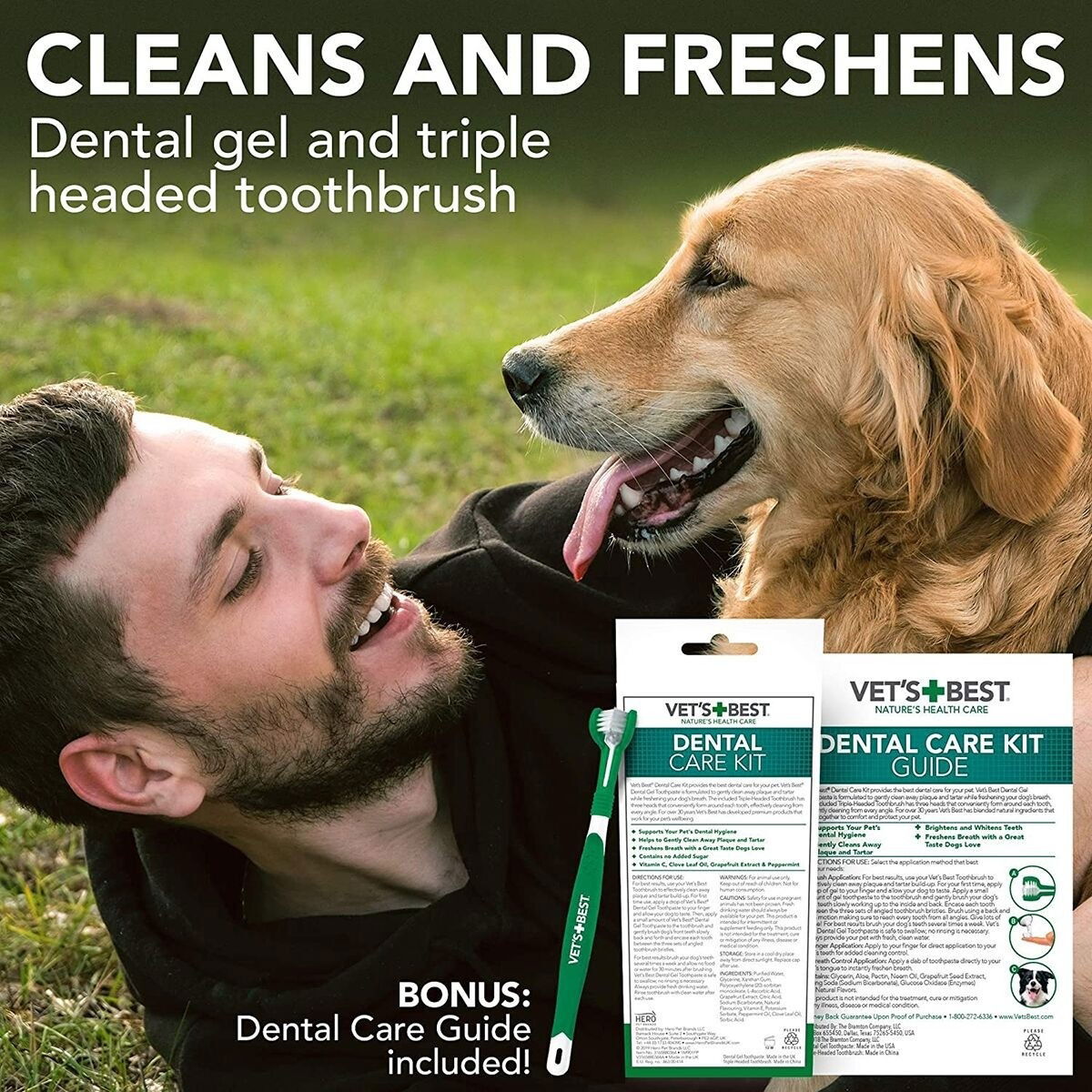 Vet's Best Dog Dental Care Kit