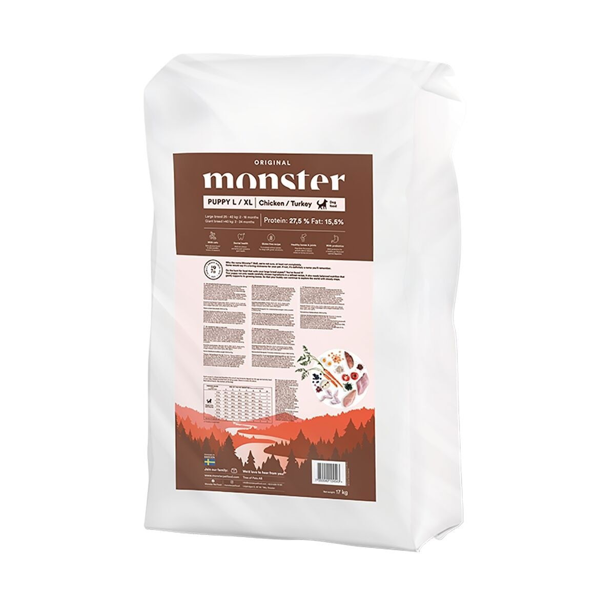 Monster Puppy L&XL Kana & Kalkkuna