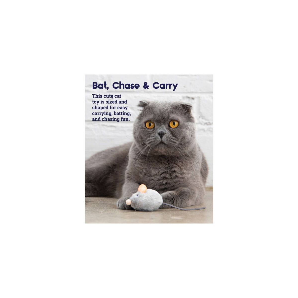 Petstages Squeake Squeake Hiiri kissanlelu kissanmintulla