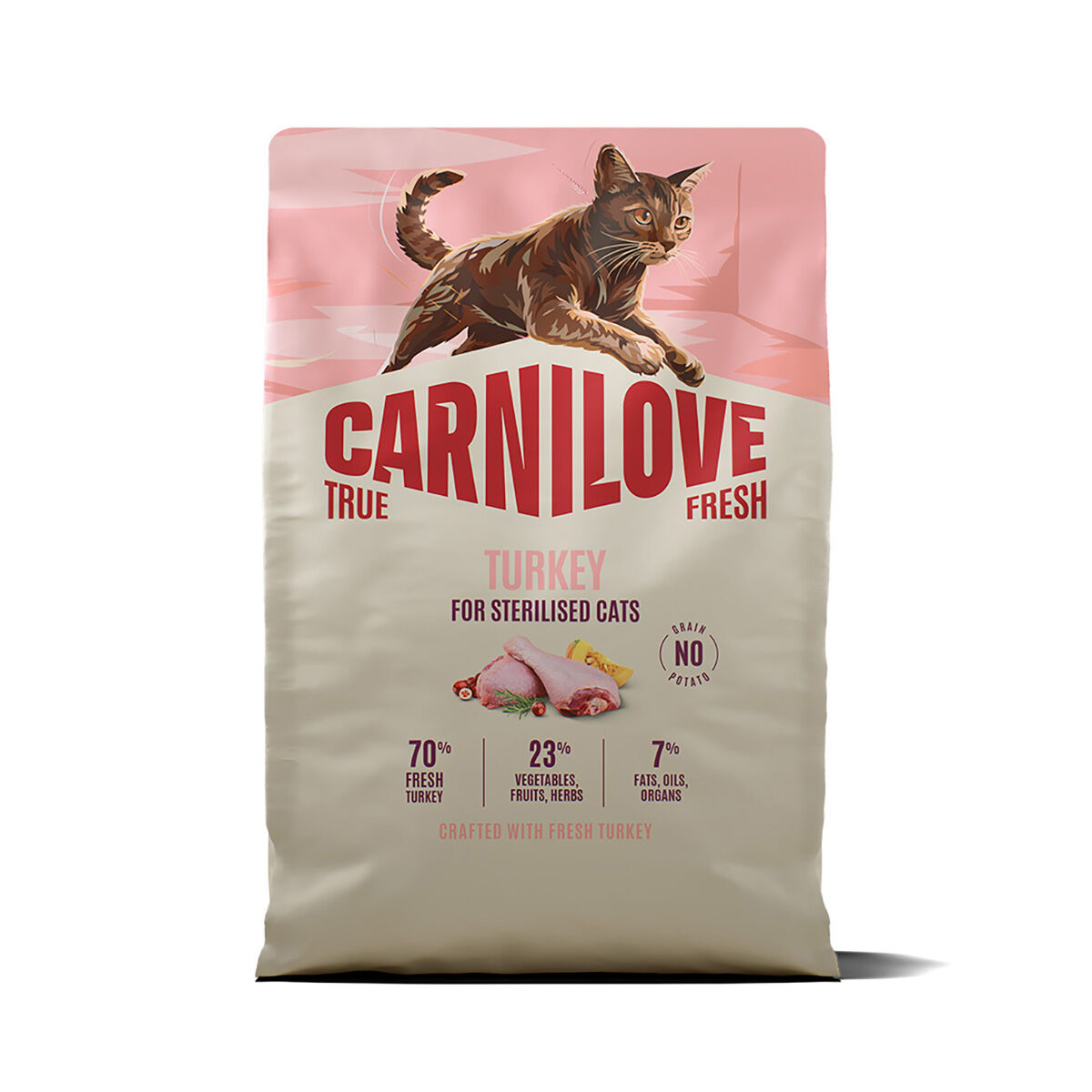 Carnilove True Fresh Cat Adult Sterilised Turkey Carnilove True Fresh Cat Adult Sterilised Turkey