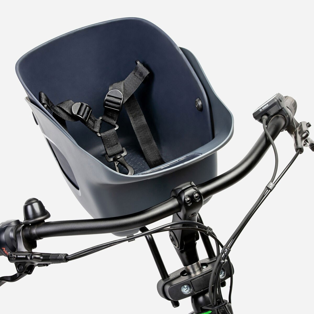 Kvisp pyöränkori matkavaljailla keskiyön harmaa