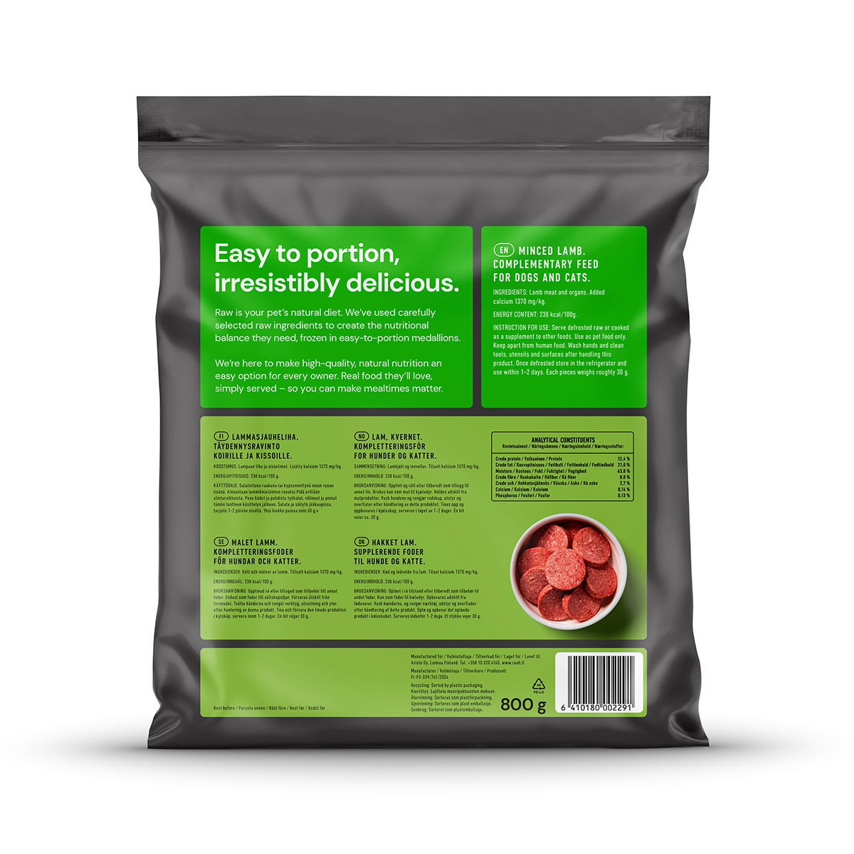 Nutrmient by Rauh Lammas medaljonki 800g