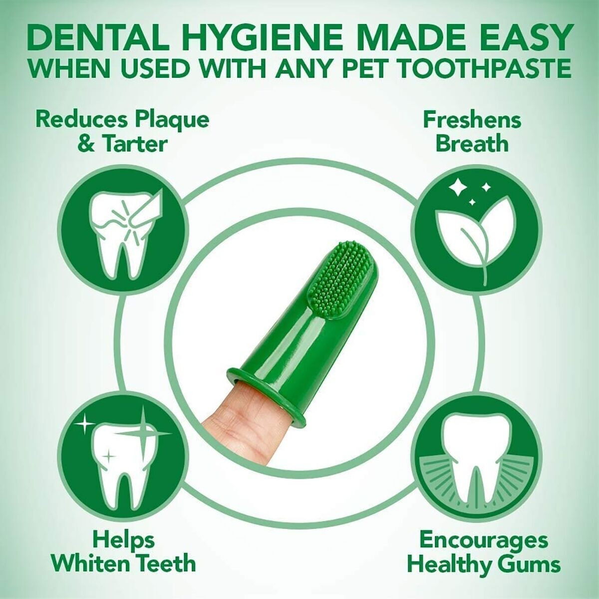 Vet's Best Silicon Toothbrushes 5pcs