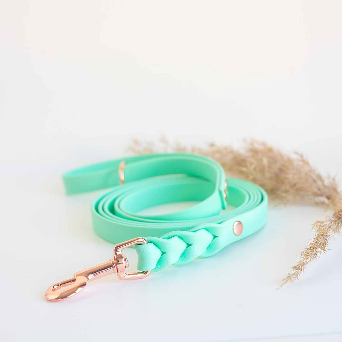 Tyylivoitto Braid hihna, minttu/ruusukulta