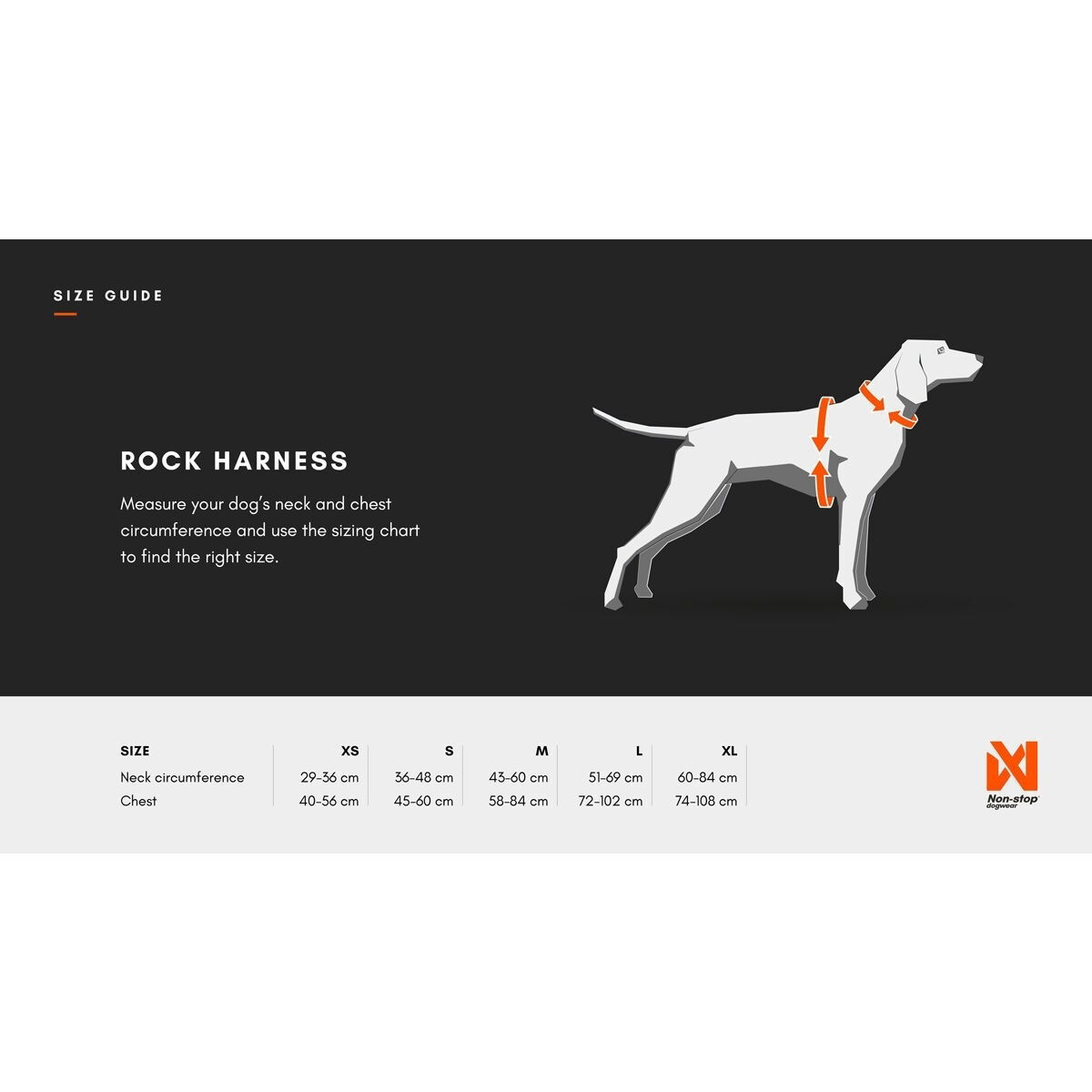 Non-Stop Rock Long valjas musta/oranssi