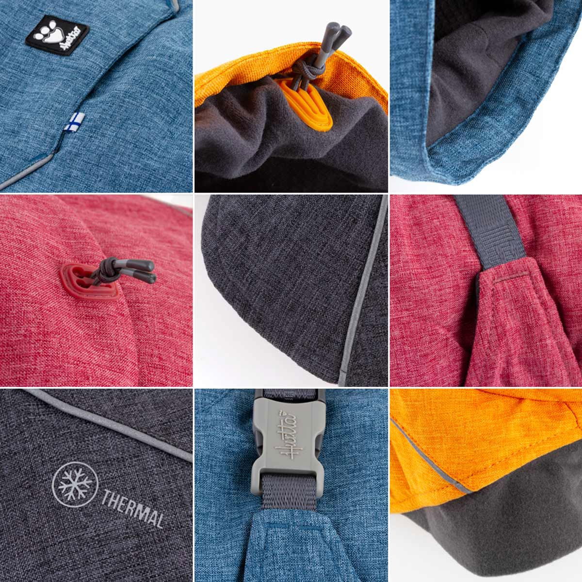 Koiran talvitakki Hurtta Expedition, tyrni