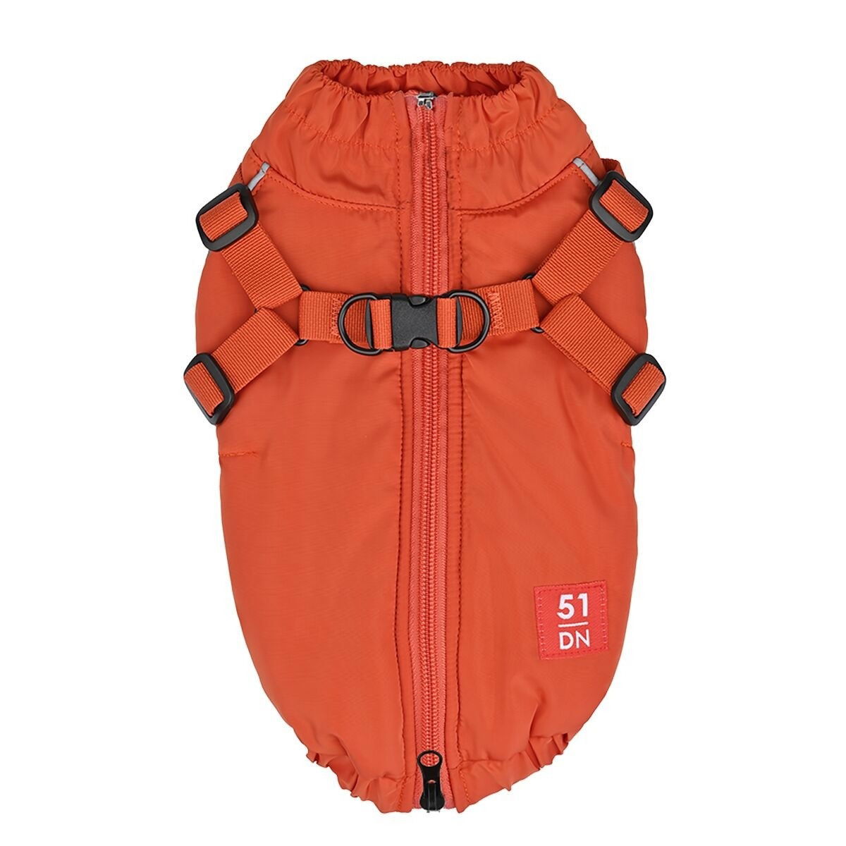 51 Degrees North Adventure Harness Coat, orange