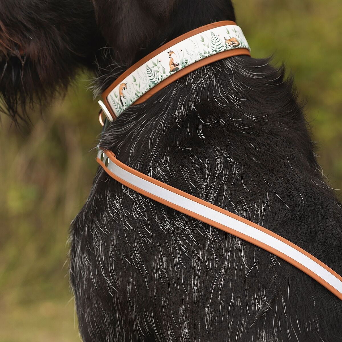 Tyylivoitto Shine Eazy leash, cognac