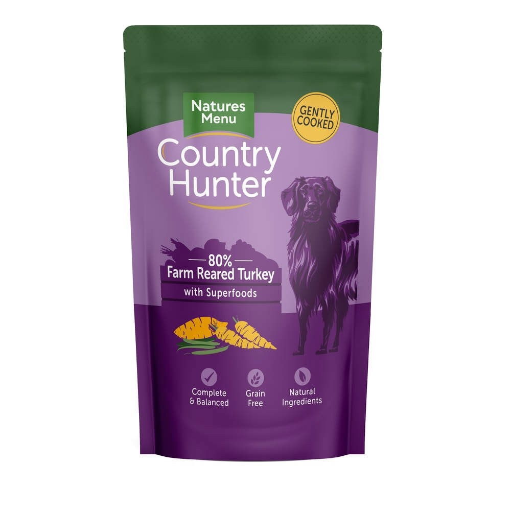 Natures:menu Country Hunter Dog kalkkuna 150 g 