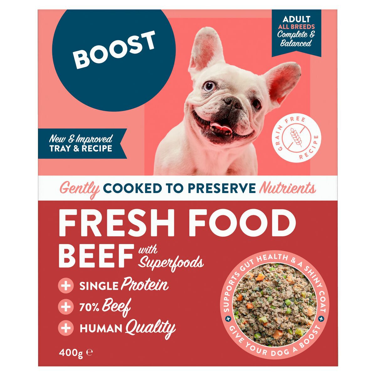 Boost Fresh Beef 400g