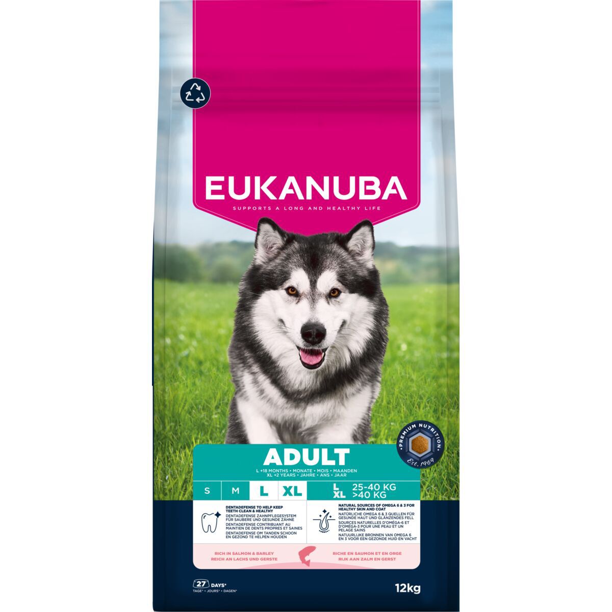 Eukanuba Adult Large Breed Salmon & Barley