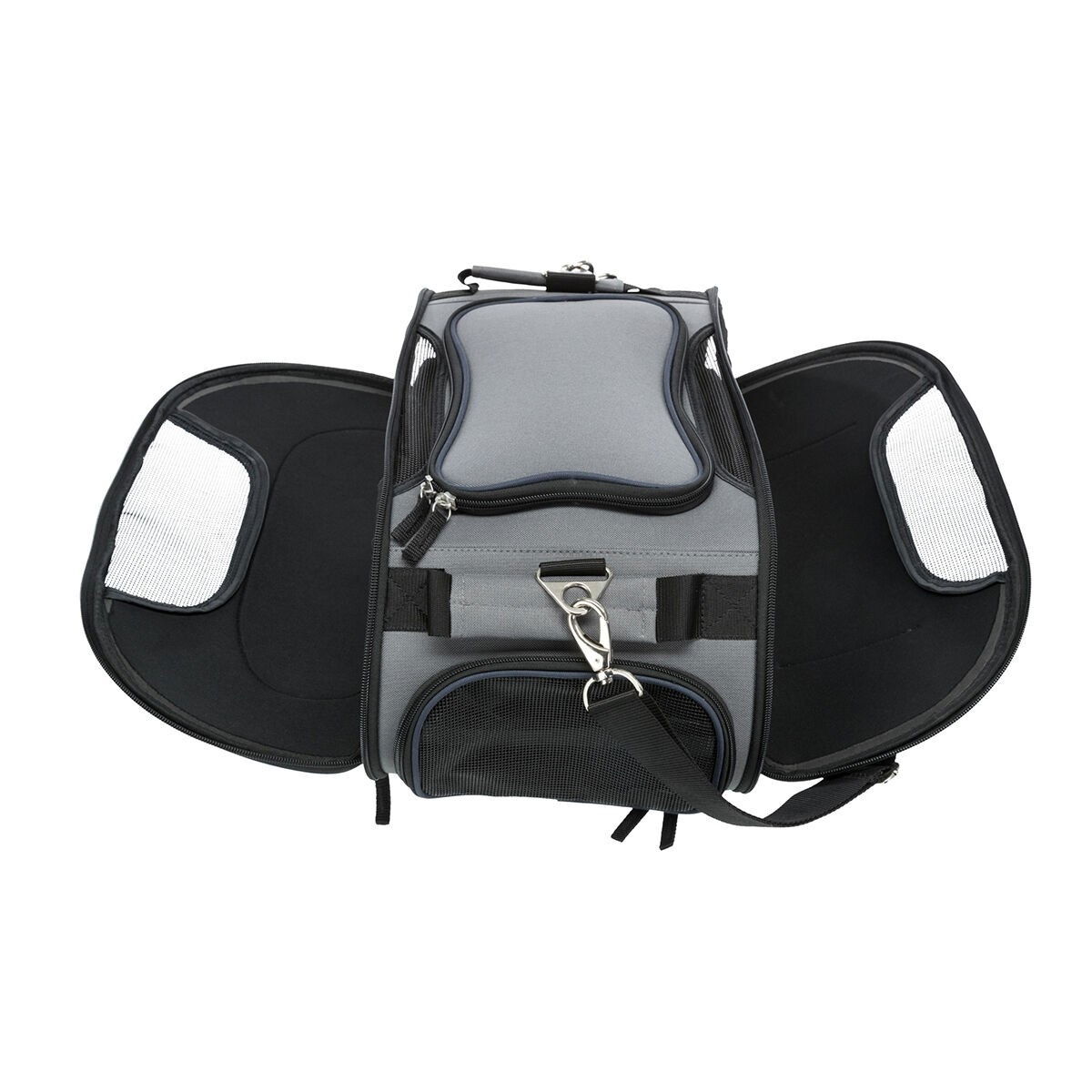 Trixie Wings lentolaukku harmaa