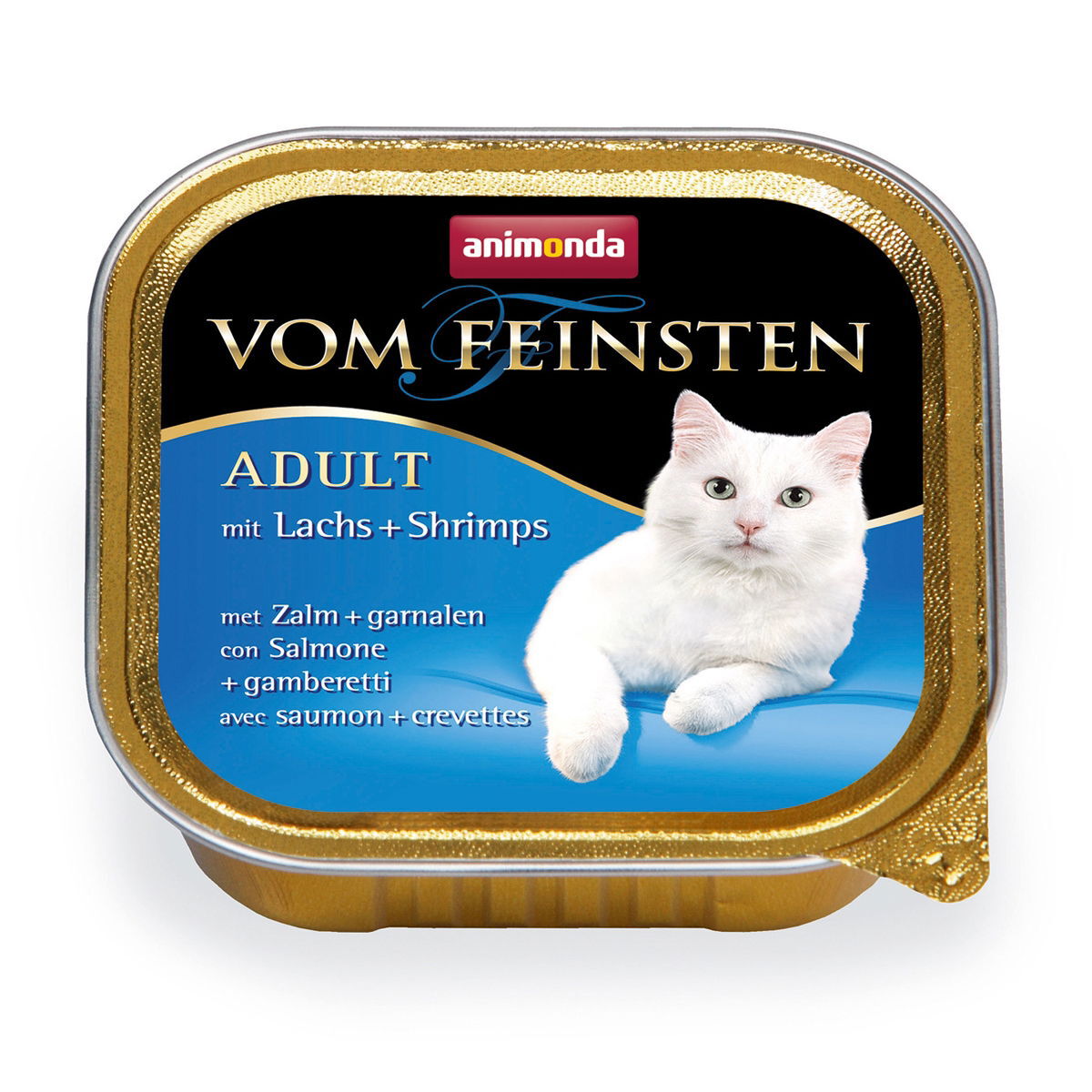 Animonda Vom Feinsten Adult lohi+rapu 100g