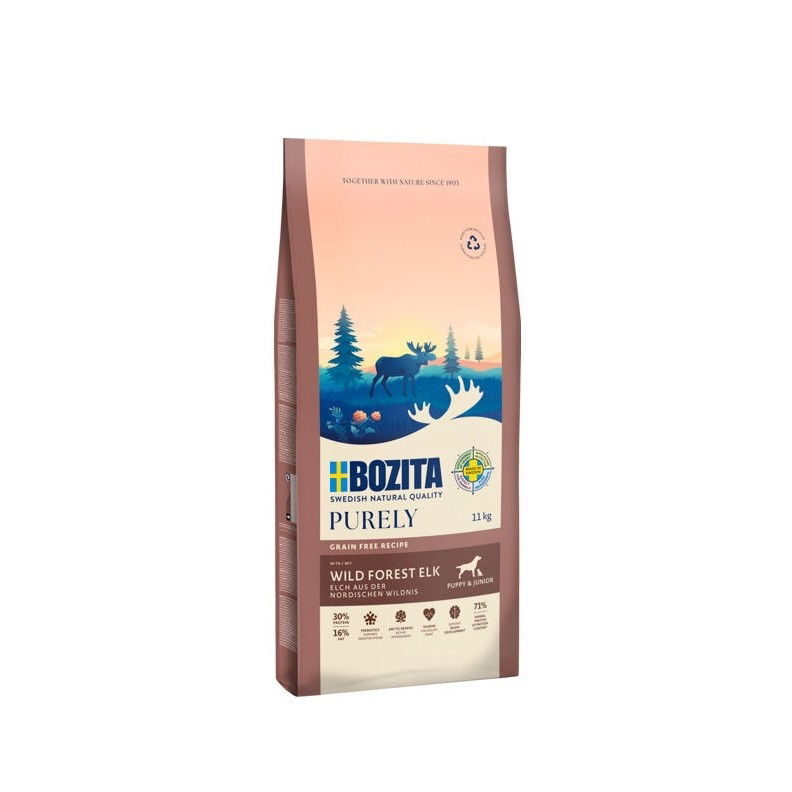 Bozita Dog Purely Puppy&Junior Elk 