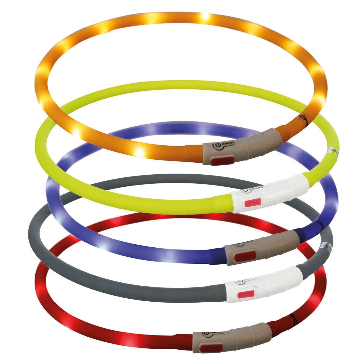 Trixie USB flash collar silicone