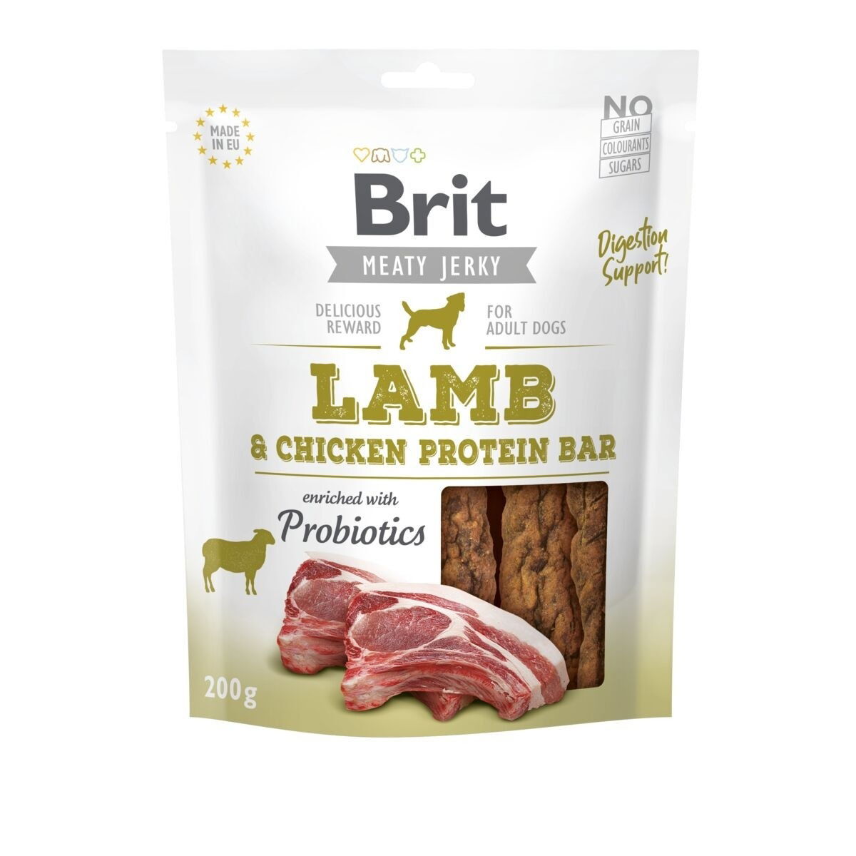 Brit Care Jerky Protein Bar lammas     